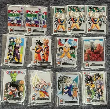 드래곤볼 제일복권 F상 아크릴 스탠드 10종 총 13개