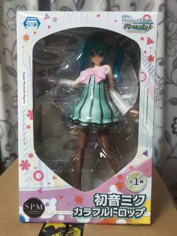 하츠네 미쿠 컬러풀 드롭 피규어