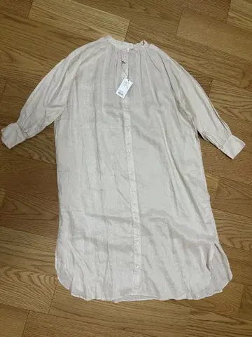 [ 새상품 ] URBAN RESEARCH DOORS 린넨 개더 원피스 M