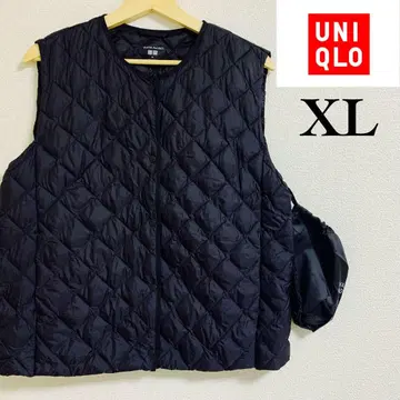 UNIQLO WARM PADDED 블랙 XL 수납 봉투 포함