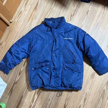 타미힐피거 네이비 다운 자켓