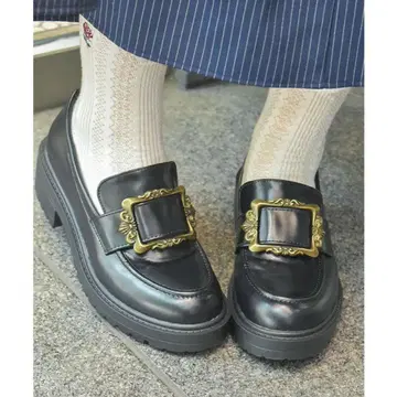 [ 새상품급 ] axes femme 프론트 버클 로퍼