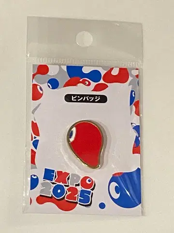 오사카 간사이 만박 EXPO 2025 코먀쿠 핀 배지