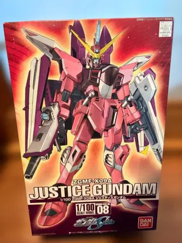 건담 프라모델 MUJI 기동전사 건담 SEED 1/100 저스티스 건담
