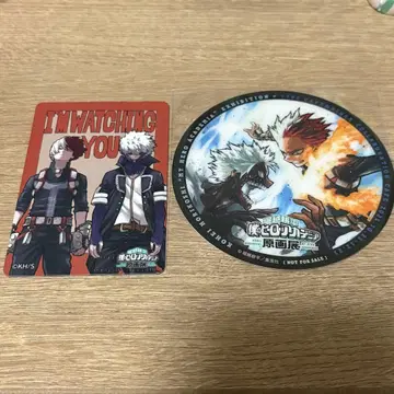 나의 히어로 아카데미아 히로아카 카페 코스터 특전 토도로키 쇼토 다비