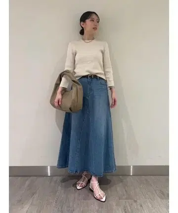 Mila Owen 오가닉 리브 니트 미사용