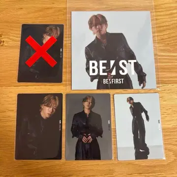 BE:FIRST SOTA 소우타 아코디언 포토 카드 트레이딩 카드