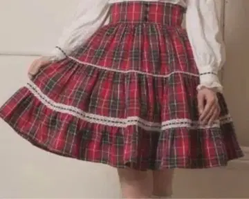 시마무라 아이노 에리 샬롯의 수요일 스커트 빨간색 레드 4L