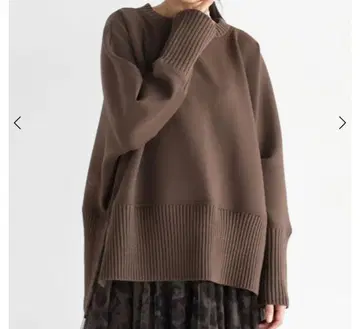 스콧 클럽 Vin 리브 니트 헴 풀오버