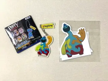 Poppy Playtime 아크릴 키링 스탠드 팝 도이