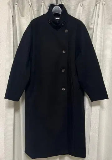 AUNT MARIE'S 블랙 3way 롱 코트