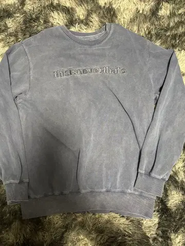 thisisneverthat 네이비 맨투맨