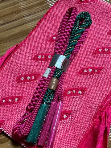 후리소데 오비 장식 천 허리띠 새상품 미사용품