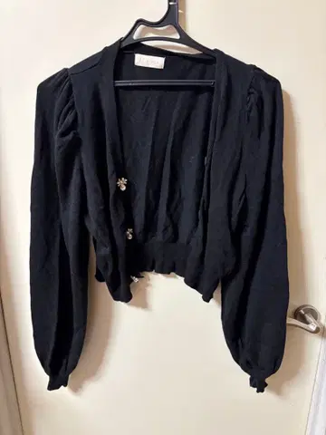 [ AnMILLE ] 안미르 비쥬 가디건 블랙