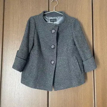 MELROSE 멜로즈 숏코트 그레이 클래시컬 뷰티풀