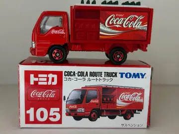 토미카 빨간 상자 105 코카콜라 루트 트럭