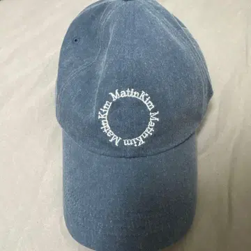 [한국 한정판] Martin Kim 캡 모자 블루