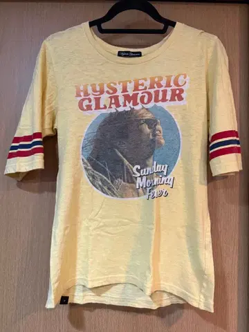 HYSTERIC GLAMOUR 7부 기장 티셔츠 프리 사이즈