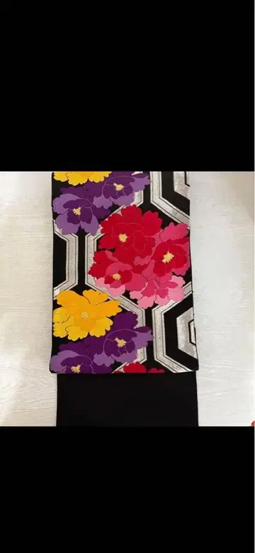 대중 연극 다양한 디자인의 후쿠로 오비 3종 세트