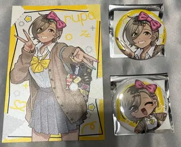 커튼 소울 루파 캔뱃지 2개 세트 엽서 포함 갈클라 톡톡