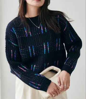 RANAN 컬러풀 니트 풀오버