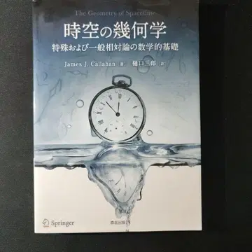 시공간의 기하학 특수 및 일반 상대성 이론의 수학적 기초