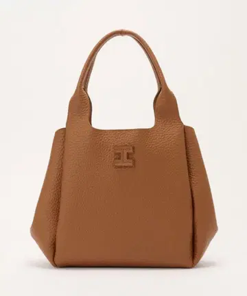 브라운 가죽 토트백