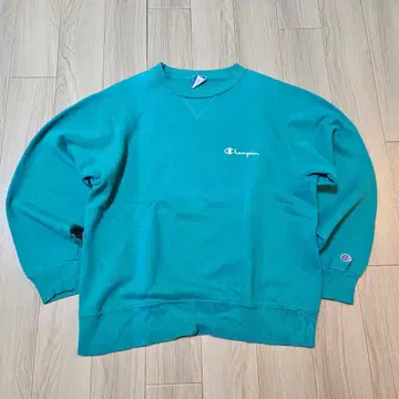 90s USA Champion 터콰이즈 맨투맨