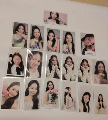 NiziU 아야카 CD 특전 총 18장