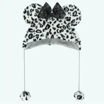 디즈니 레오파드 무늬 팬캡 미니 랜드 시