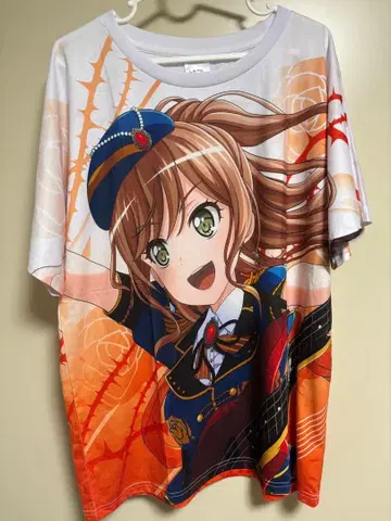 이마이 리사 풀 그래픽 T셔츠