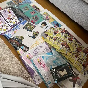 드래곤볼 제일복권 하위상 50개 이상 묶음 판매