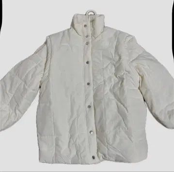 아이보리 다운 자켓