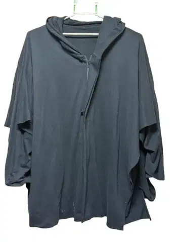 Ground Y 레이어드 케이프 후디