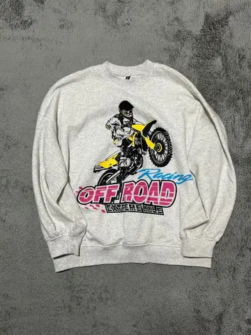 아메카지 y2k 모토크로스 트라이 오프로드 구제 의류 서프 스케이터