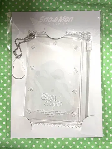 Snow Man 팝업 스노우 카드 케이스 홀더 한국 구매