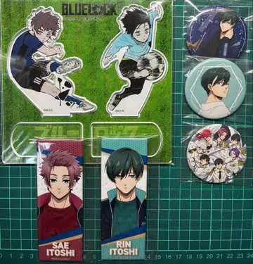블루 록 블루 록 원작 그림 마즐 아크릴 스탠드 캔뱃지 이토시 린 사에