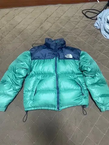 THE NORTH FACE 다운 자켓 M 그린/네이비