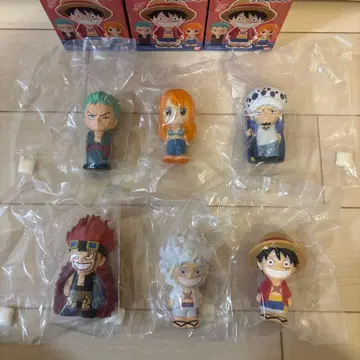 새상품 ONE PIECE 원피스 소프비츠 소프트 비닐 피규어 x 6개
