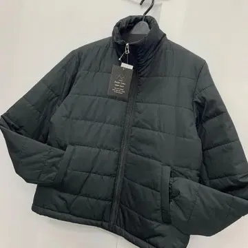 새상품 남성용 L 사이즈 Bright Future 두툼한 패딩 자켓 블랙