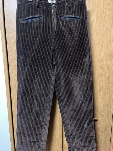 저널 스탠다드 영국제 벨벳 팬츠 M