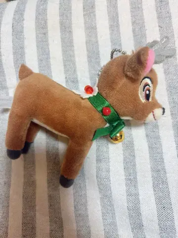 디즈니 밤 루돌프 인형 배지 바