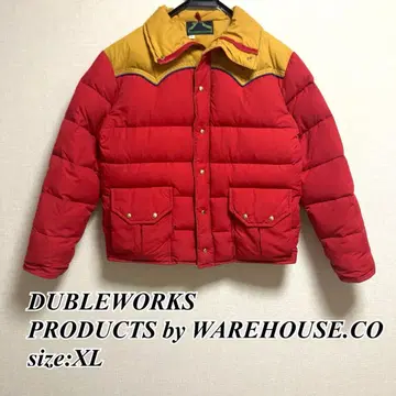 DUBLEWORKS WAREHOUSE 웨어하우스 다운 자켓 XL