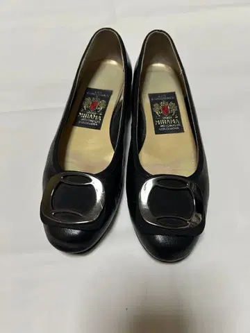 MIHAMA 펌프스 블랙 미 일본제 22.5cm