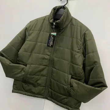 새상품 남성용 L 사이즈 Bright Future 두툼한 패딩 자켓 그린