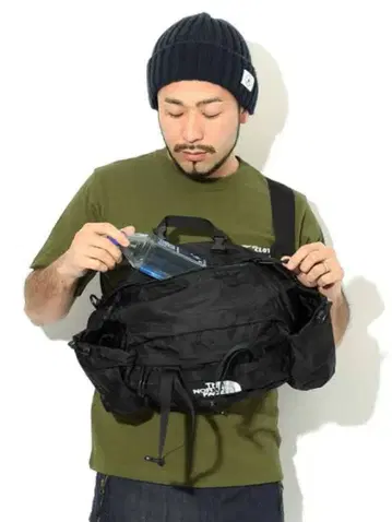 [새상품급] THE NORTH FACE 웨이스트백 나일론 대용량