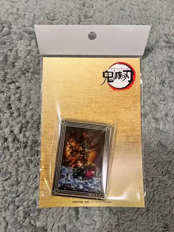 귀멸의 칼날 아크릴 블록 무한성편 키 비주얼 미사용