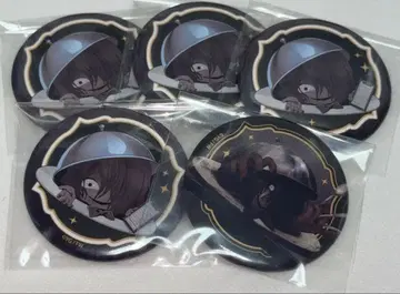 문자화 THE 캐릭터 카페 캔뱃지 틈새의 남자 SD 등신 그림