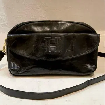 [ 새상품급 ] HIROFU 가죽 숄더백 블랙