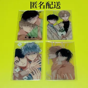 밑면 Cafe Pale Blue Snow 클리어 카드 A